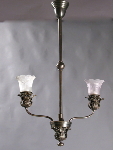 2-Light Electric Chandelier